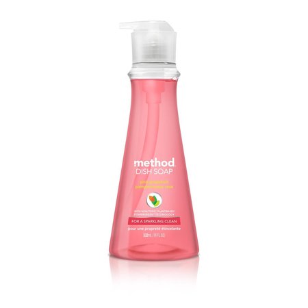 METHOD Pink Grapefruit Scent Liquid Dish Soap 18 oz 00729